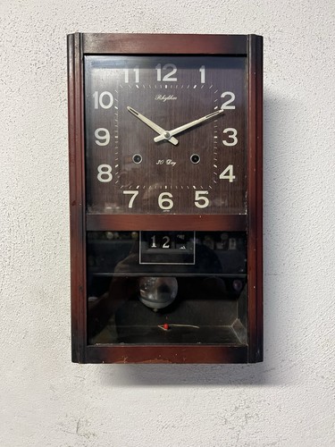 Antico orologio pendolo - orologio, a