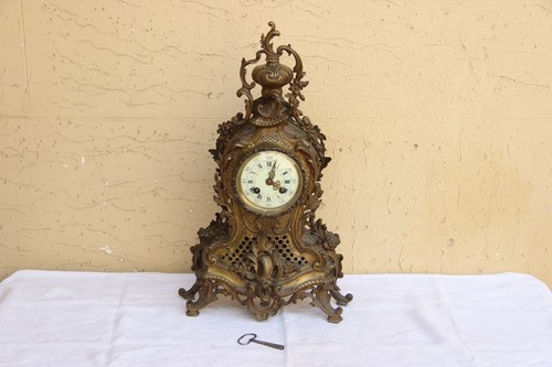 Antico orologio tavolo - antico, da