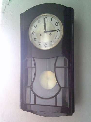 Vecchio orologio pendolo - orologio, a