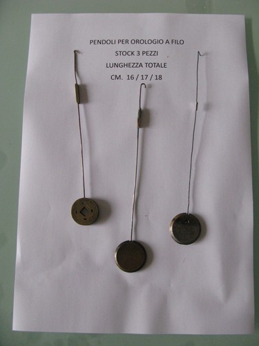 Orologio pendolo stock - stock, tre