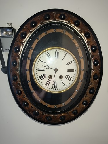 Orologio antico pendolo - a,
