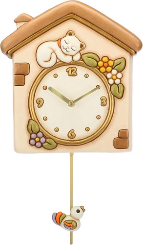 Orologio pendolo gatto e - a,