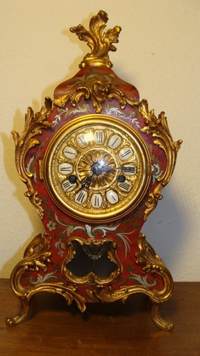 Vecchio orologio camino - vecchio,