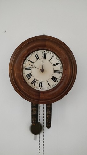 Antico orologio pendolo - orologio, a