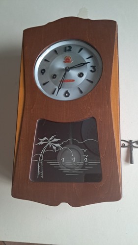 Orologio pendolo vintage - orologio, a